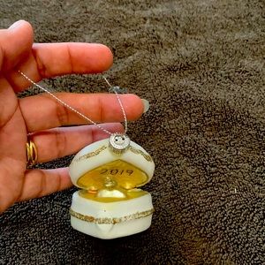 Christmas engagement ornament 2019